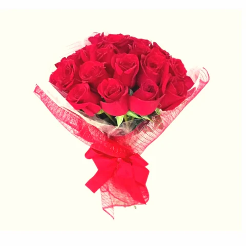 Braçado 15 rosas vermelhas