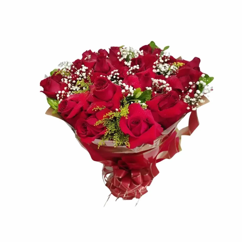 Braçado 10 rosas vermelhas