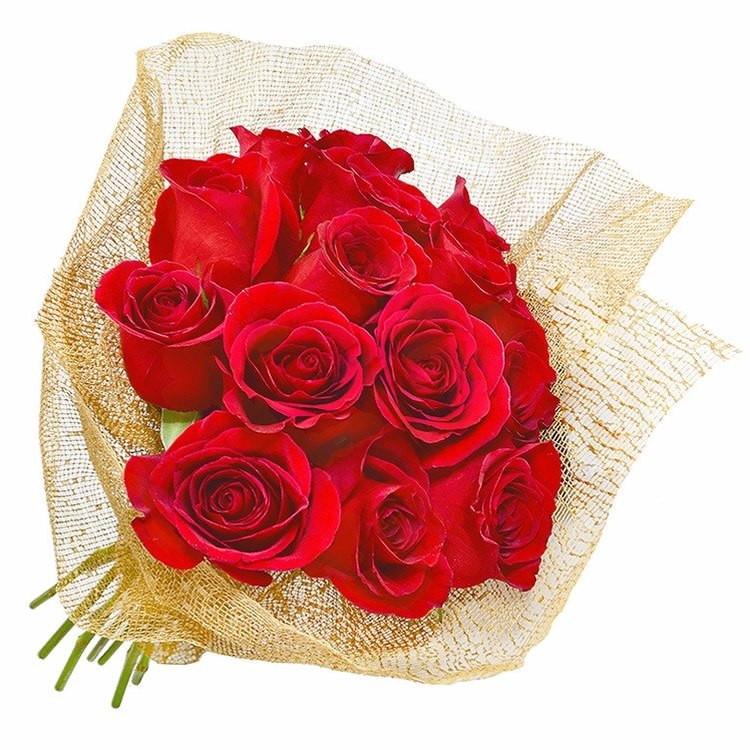 Braçado 08 rosas vermelhas