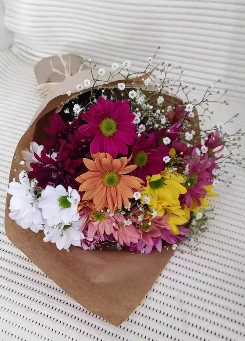 Braçado de Margaridas e Gérberas