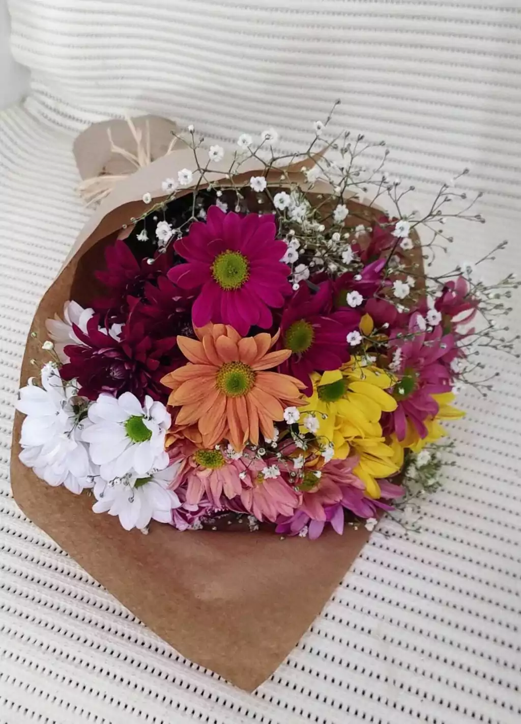Buquê de Margaridas e Gérberas